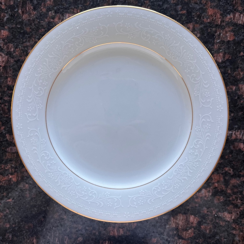 Noritake GUENEVERE China 6517 Set of 11 Salad Plates 8"